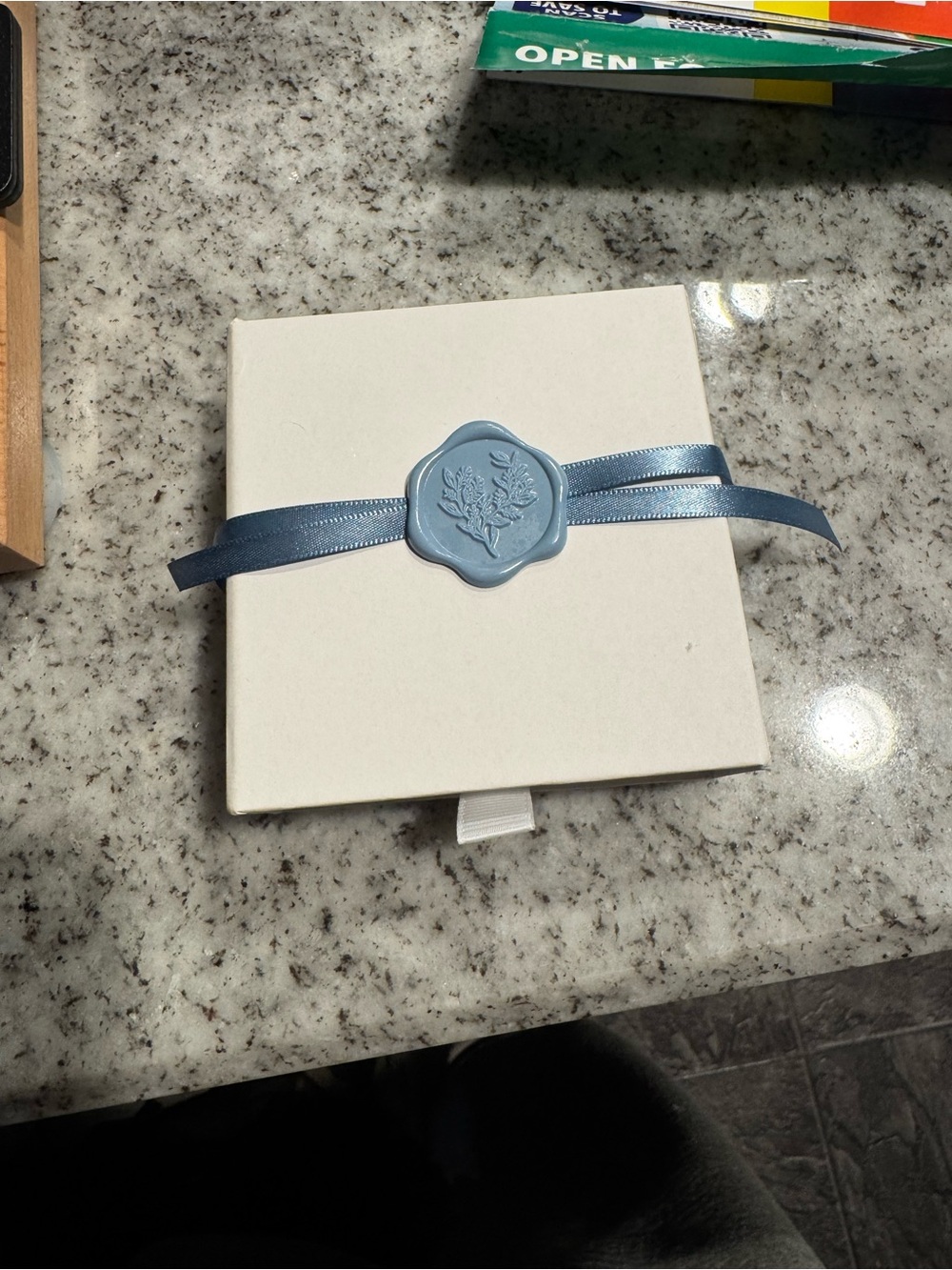 “Something Blue” charm from Etsy! In sealed box